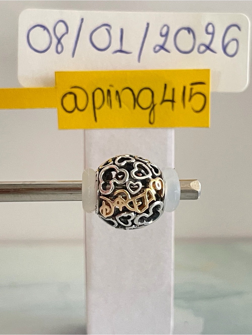 Pandora Disney Two-Tone Dream Charm